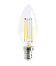 2700K E14 LED Filament Globe 4W 400lm IP20 98mm Clear Dimmable 2700K E14 LED Filament Globe 4W 400lm IP20 98mm Clear Dimmable